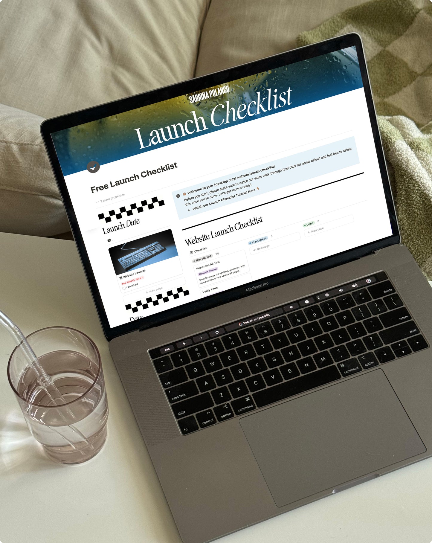 Launch Checklist